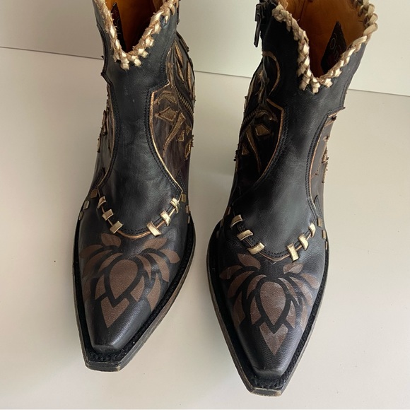 Sold New Old Gringo Mexcal Western Bootie Size 9 - Picture 11 of 11